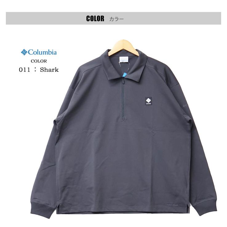 Columbia（コロンビア） キャロリーナアベニューハーフジップポロ 長袖