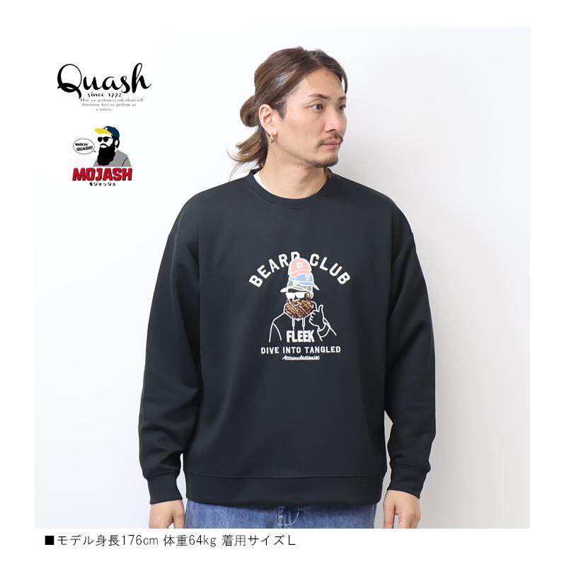 Quash（クアッシュ） MOJASH モジャッシュ ヒゲおじさん サガラ刺繍