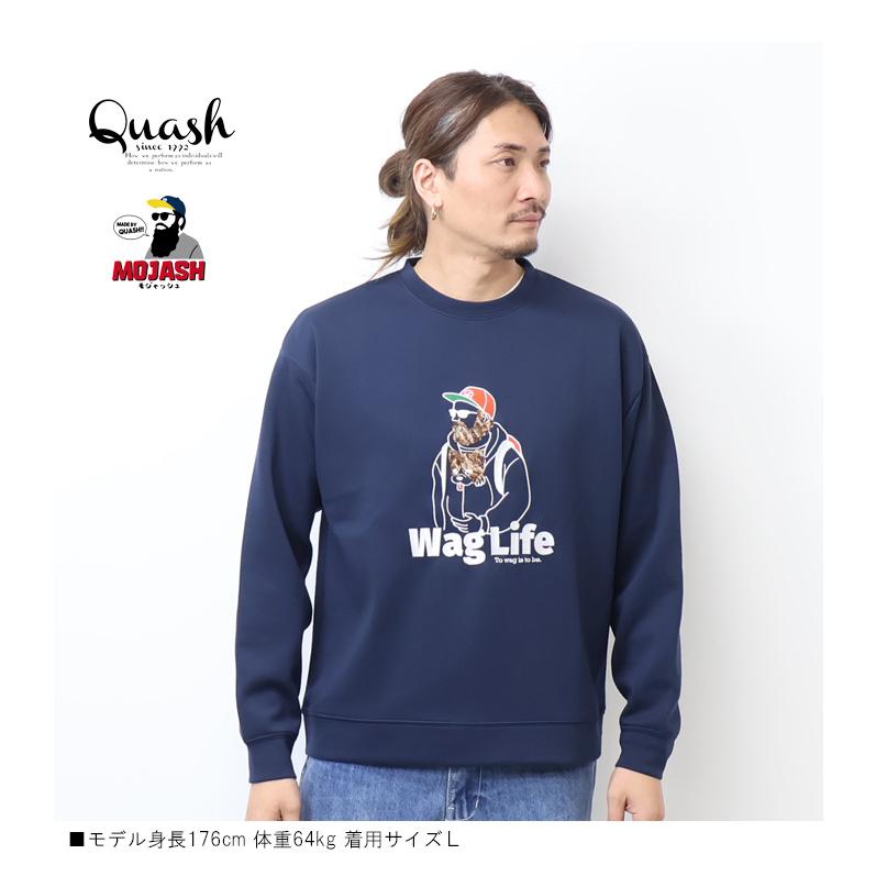 Quash（クアッシュ） MOJASH モジャッシュ ヒゲおじさん サガラ刺繍