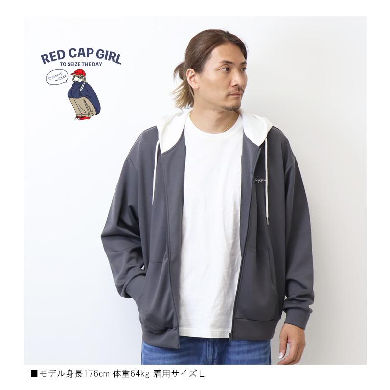 REDYAZEL キャンディスリーブビッグシルエットブルゾン RED CAP GIRL GIRLレッドキャップガール シルクタッチダンボール