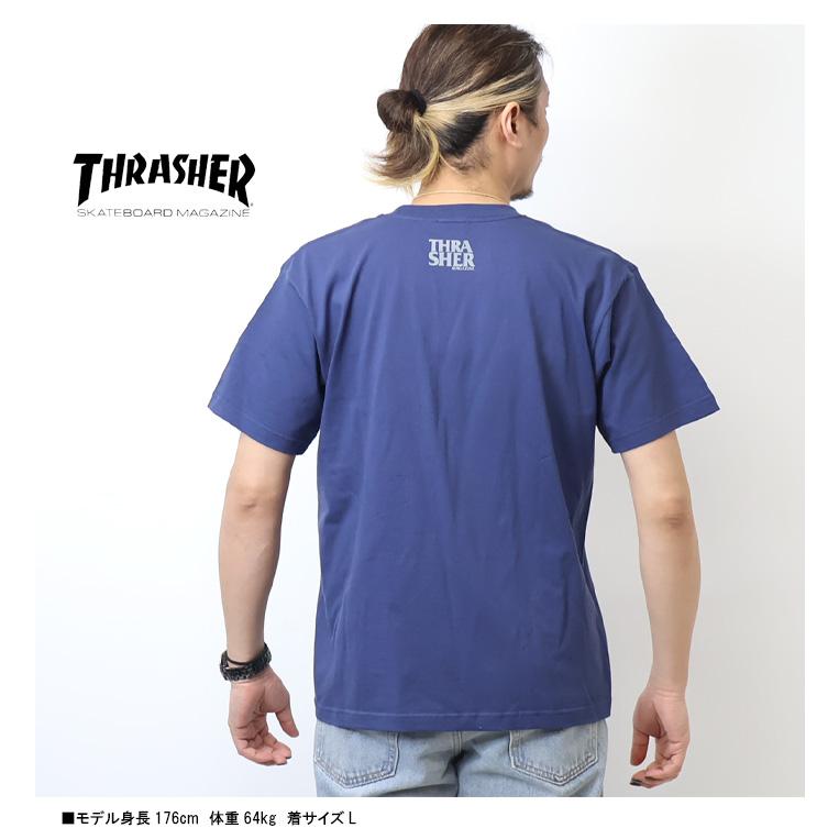 THRASHER（スラッシャー） プリント 半袖Tシャツ スペード 半T メンズ
