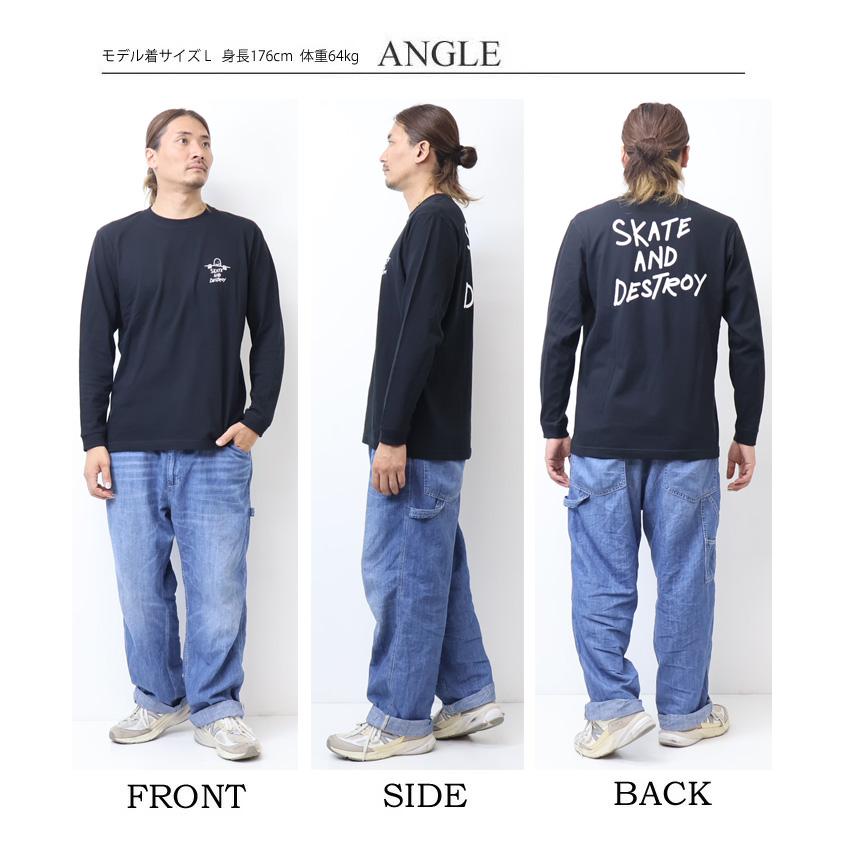THRASHER（スラッシャー） マークゴンザレス ロゴプリント 長袖Tシャツ