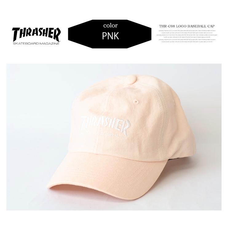 THRASHER（スラッシャー） ロゴ刺繍 ヘリンボーンコットン ベース