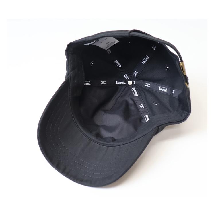 THRASHER（スラッシャー） ロゴ刺繍 ヘリンボーンコットン ベース