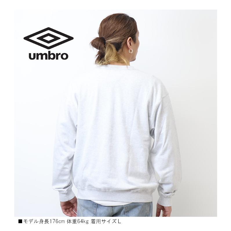 umbro（アンブロ） 別注 クルーネックスウェットシャツ トレーナー 裏 