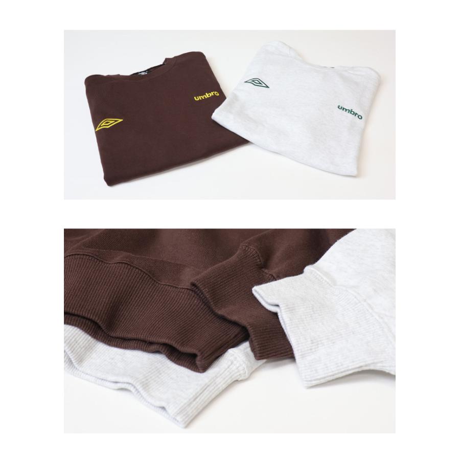 umbro（アンブロ） 別注 クルーネックスウェットシャツ トレーナー 裏