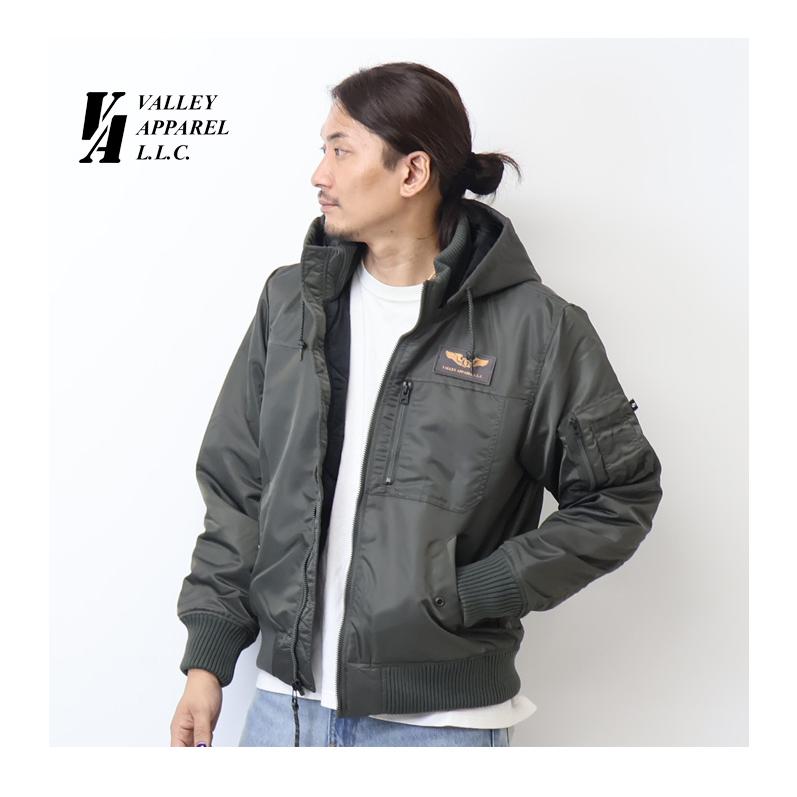 大きいサイズ VALLEY APPAREL バレイアパレル フーデッド リブ ジャケット 3L 4L 5L/OW-VA5001 VALLEY APPAREL（バレイアパレル） VALLEY APPAREL L.L.C. フーデッド