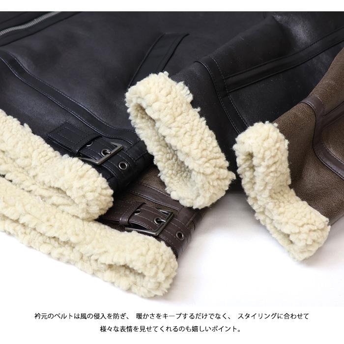 VALLEY APPAREL L.L.C. バレイアパレル B-3 フェイクムートン 