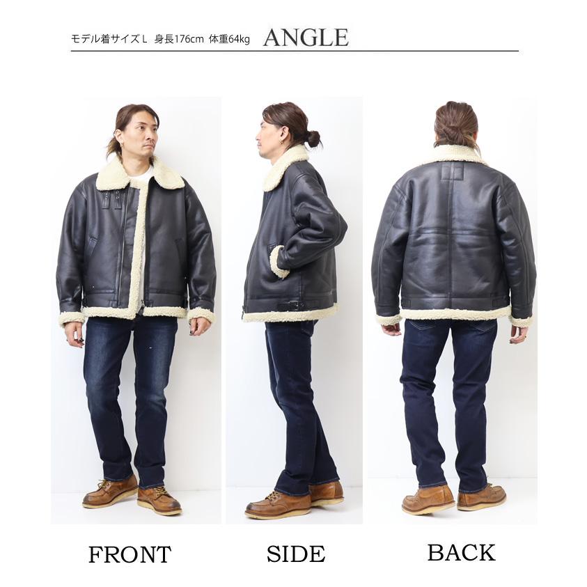 VALLEY APPAREL L.L.C. バレイアパレル B-3 フェイクムートン 