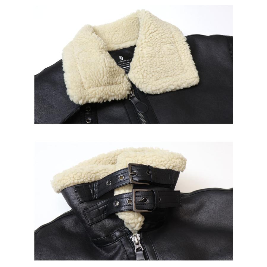 VALLEY APPAREL L.L.C. バレイアパレル B-3 フェイクムートン 