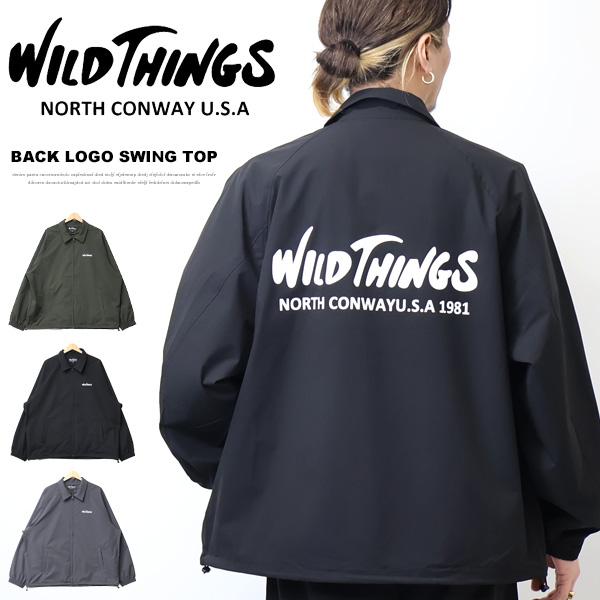 WILD THINGS（ワイルドシングス） バックロゴスウィングトップ