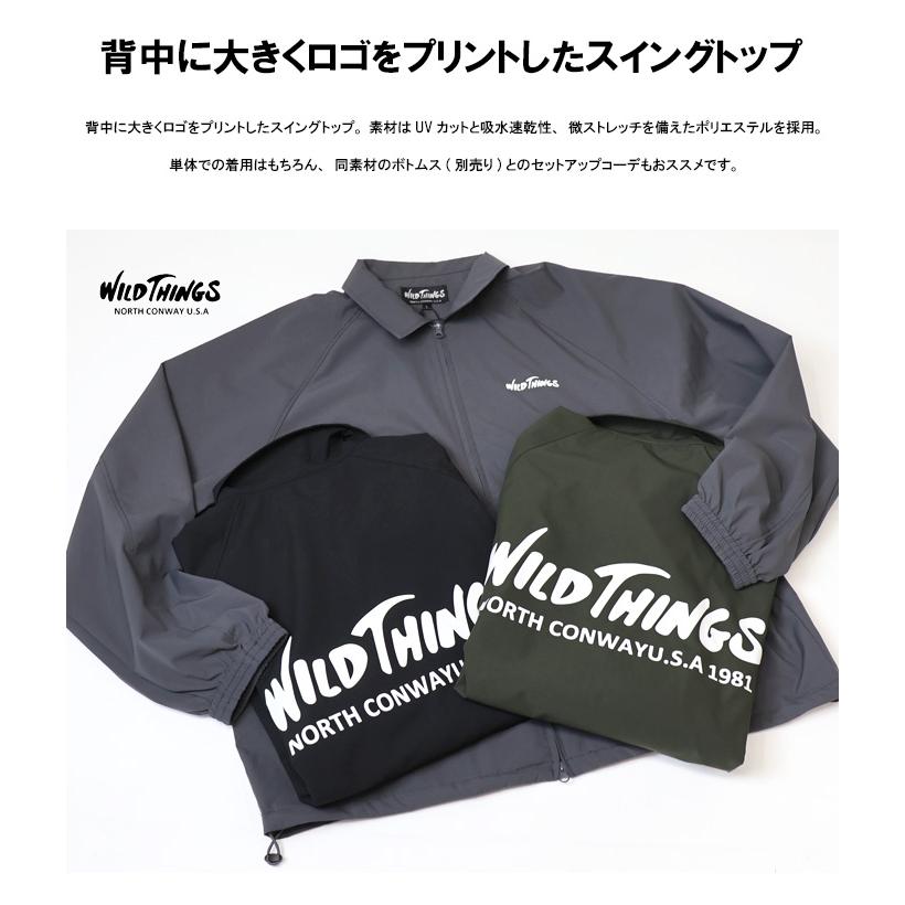 WILD THINGS ワイルドシングス バックロゴスウィングトップ