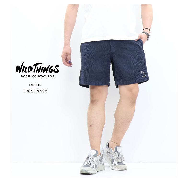 WILD THINGS（ワイルドシングス） サマーコーデュロイショーツ ハーフ
