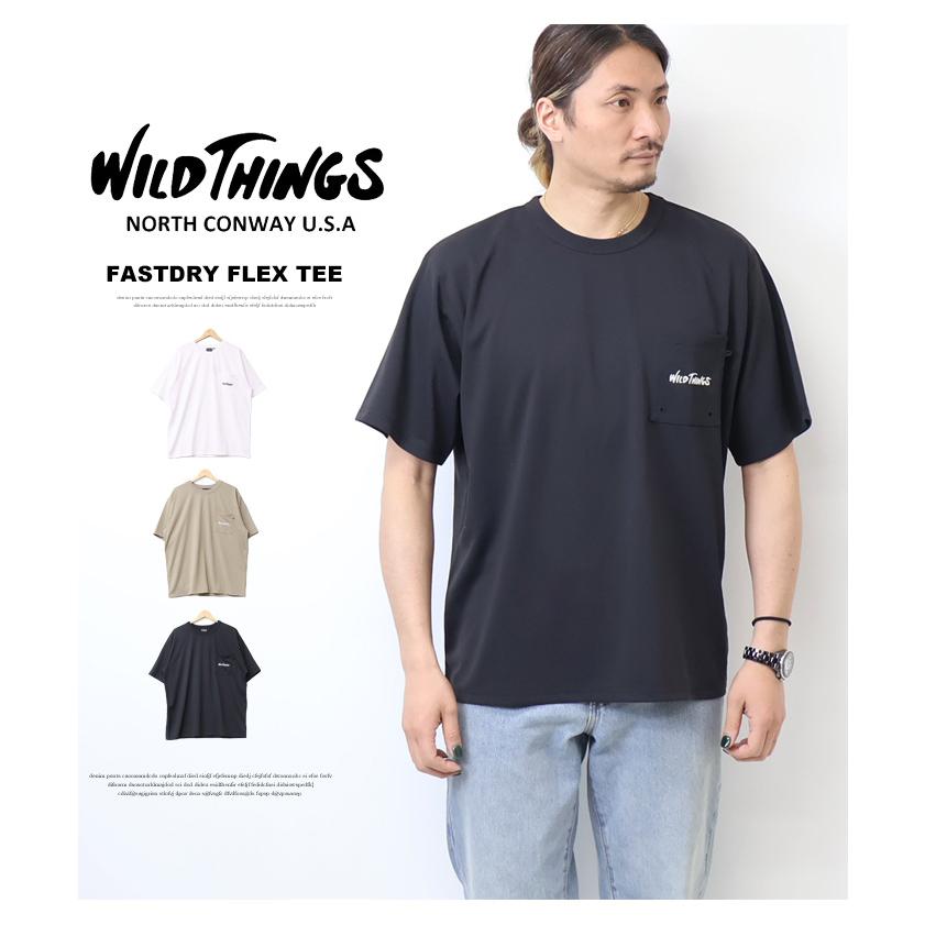 WILD THINGS（ワイルドシングス） ドライマジック 胸ポケット 半袖T