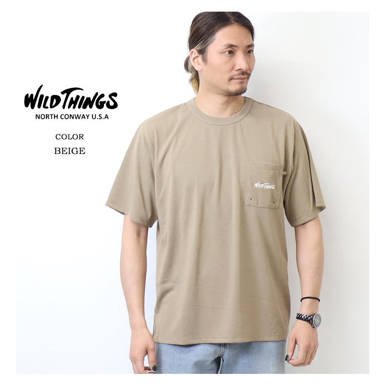 WILD THINGS（ワイルドシングス） ドライマジック 胸ポケット 半袖T