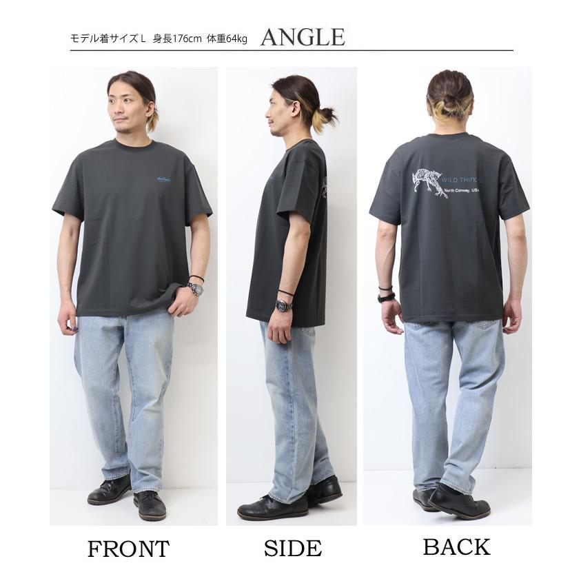 WILD THINGS（ワイルドシングス） WILD CAT プリント 半袖Tシャツ 半T