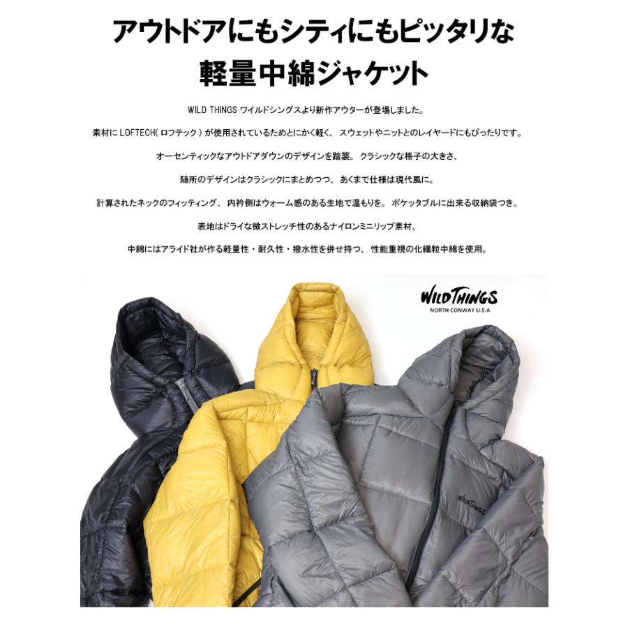 WILD THINGS（ワイルドシングス） BIVOUAC LOFT JACKET 中綿アウター