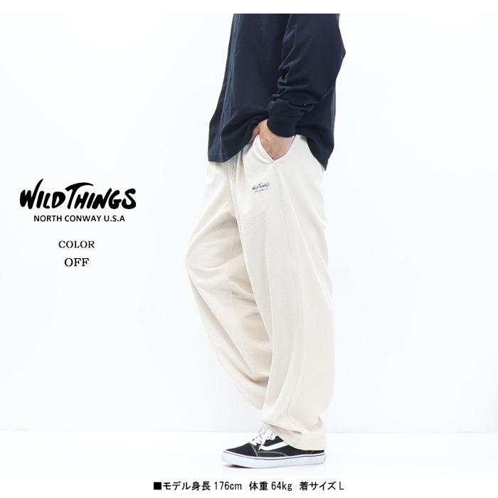 WILD THINGS（ワイルドシングス） コーデュロイ ラックスパンツ