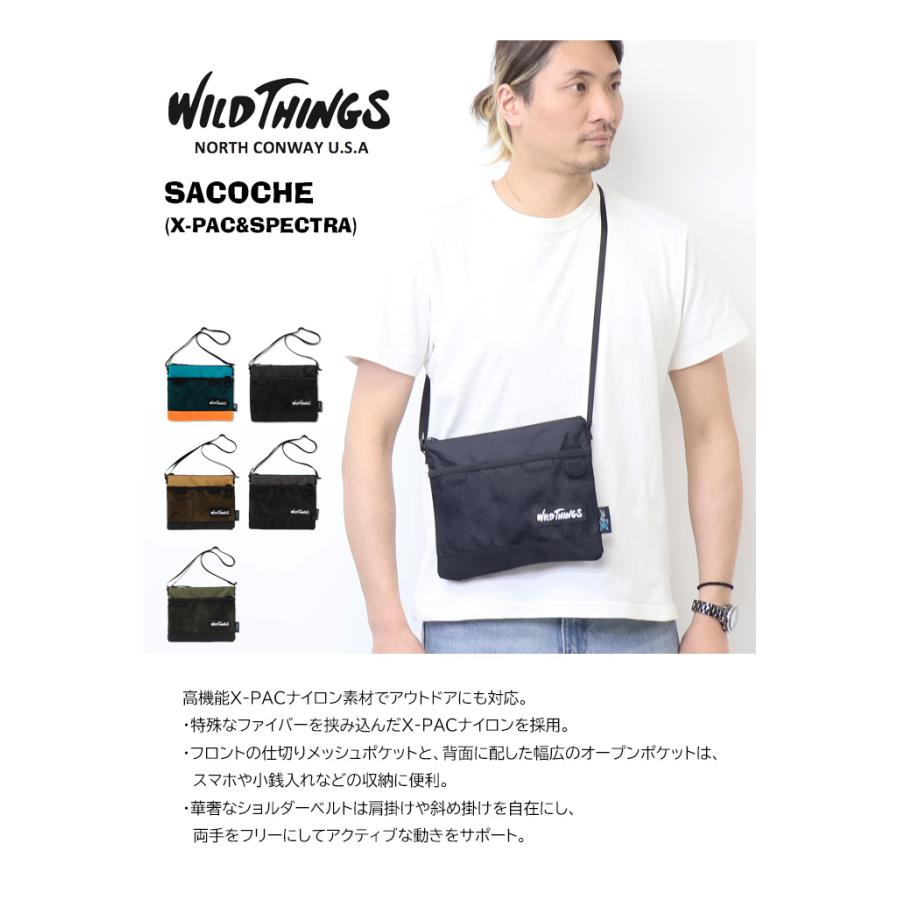 WILD THINGS（ワイルドシングス） サコッシュ X-PAC SPECTRA
