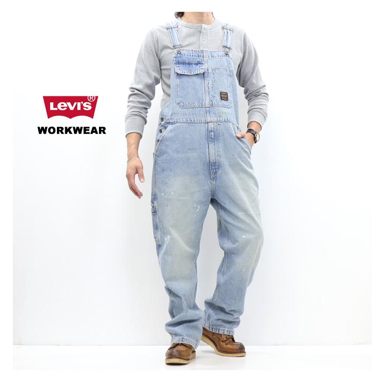 Levi's（リーバイス） WORKWEAR LOOSE オーバーオール メンズ デニム