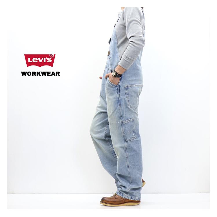 Levi's（リーバイス） WORKWEAR LOOSE オーバーオール メンズ デニム
