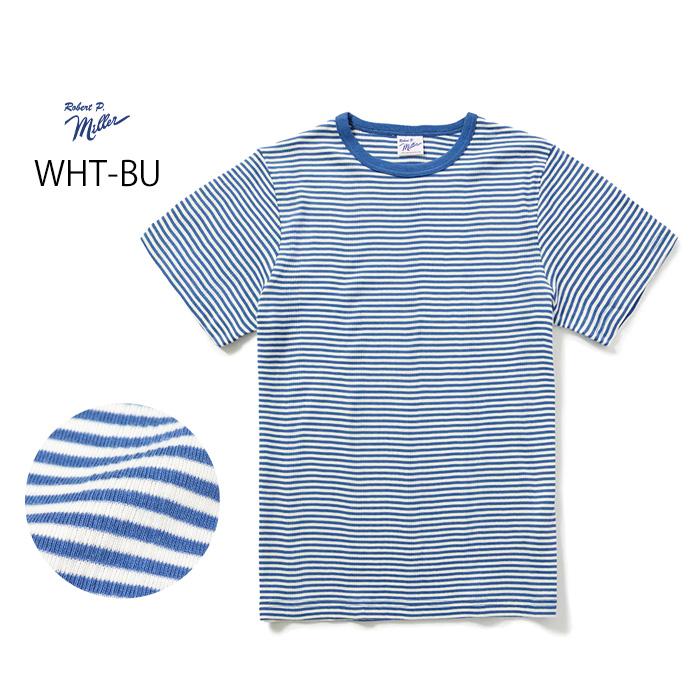 Robert P. Miller ロバート ピー ミラー パネルリブ クルーネック 半袖Tシャツ 無地 半T パックTシャツ メンズ 109C | Robert P. Miller | 15