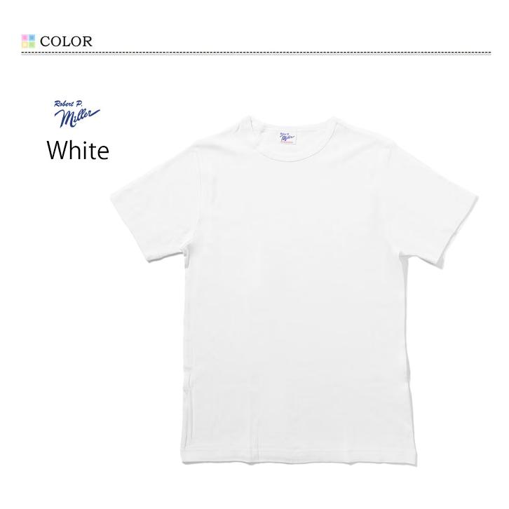 Robert P. Miller ロバート ピー ミラー パネルリブ クルーネック 半袖Tシャツ 無地 半T パックTシャツ メンズ 109C | Robert P. Miller | 03