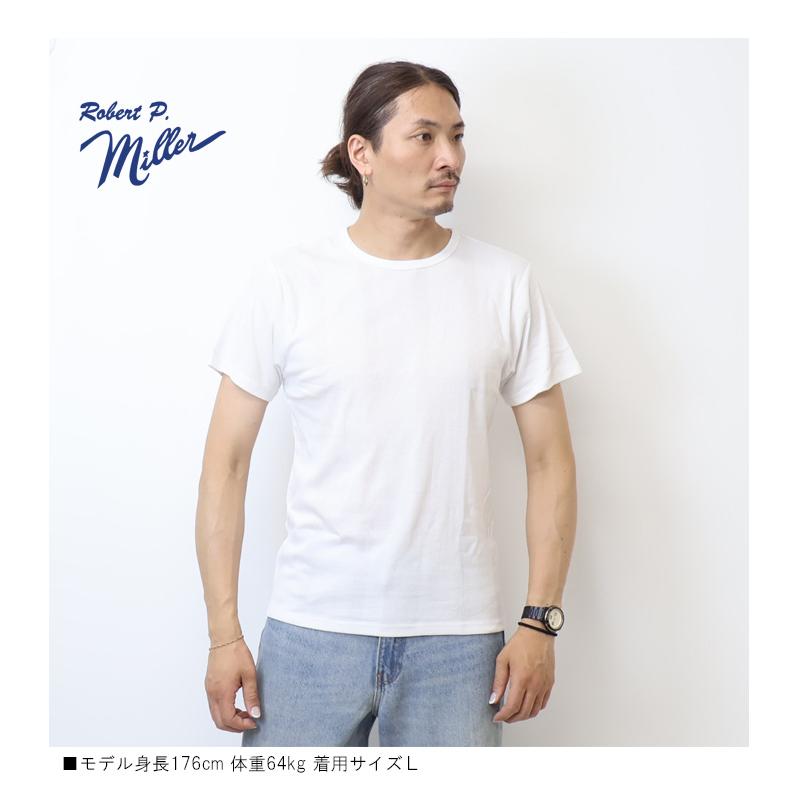Robert P. Miller ロバート ピー ミラー パネルリブ クルーネック 半袖Tシャツ 無地 半T パックTシャツ メンズ 109C | Robert P. Miller | 04