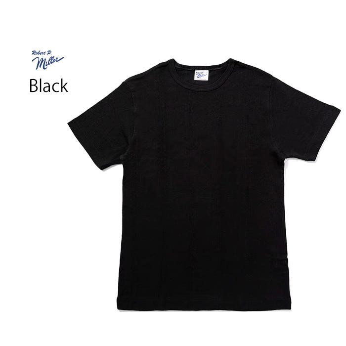 Robert P. Miller ロバート ピー ミラー パネルリブ クルーネック 半袖Tシャツ 無地 半T パックTシャツ メンズ 109C | Robert P. Miller | 09
