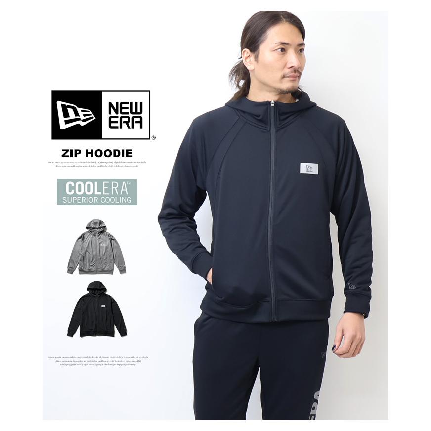 NEWERAドライスウェットセットアップ 男女兼用ニューエラパーカー NEW ERA（ニューエラ） ドライスウェット フルジップフーディー