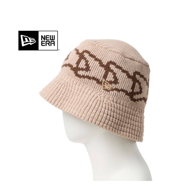 NEW ERA（ニューエラ） ニットバケットハット Flag Chain バケハ