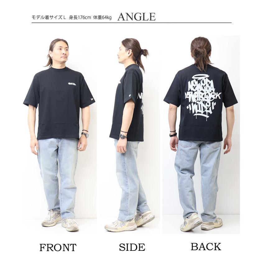 NEW ERA（ニューエラ） 半袖Tシャツ 半袖 オーバーサイズド コットン T