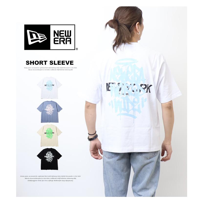 NEW ERA（ニューエラ） 半袖Tシャツ 半袖 オーバーサイズド コットン T