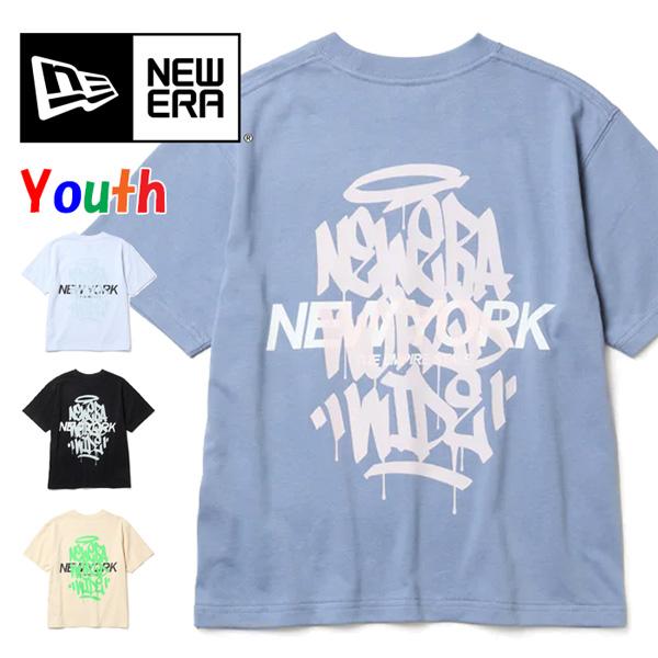 NEW ERA ニューエラ Youth キッズ 半袖Tシャツ 半袖 コットン Tシャツ Tagging 半Ｔ ジュニア 子供用 14865826 14865827 14865828 14865829 | NEW ERA