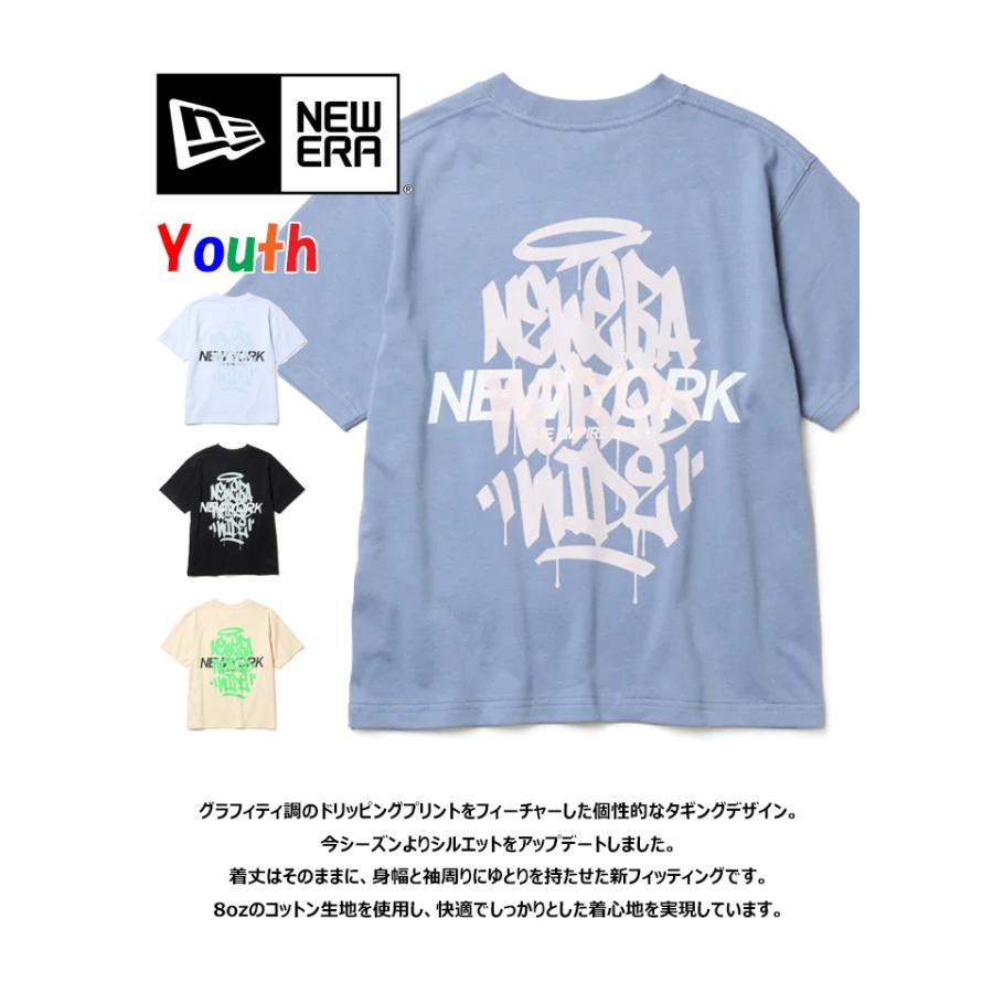 NEW ERA ニューエラ Youth キッズ 半袖Tシャツ 半袖 コットン Tシャツ Tagging 半Ｔ ジュニア 子供用 14865826 14865827 14865828 14865829 | NEW ERA | 02