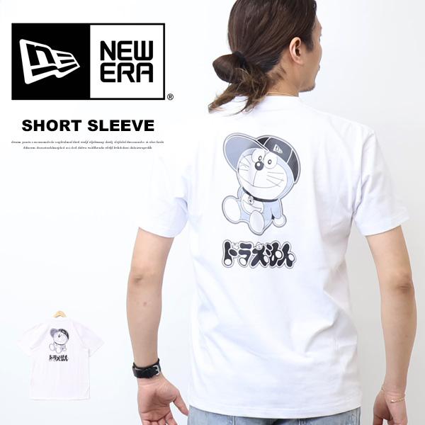 NEW ERA（ニューエラ） ドラえもん コラボ 半袖Tシャツ コットンT