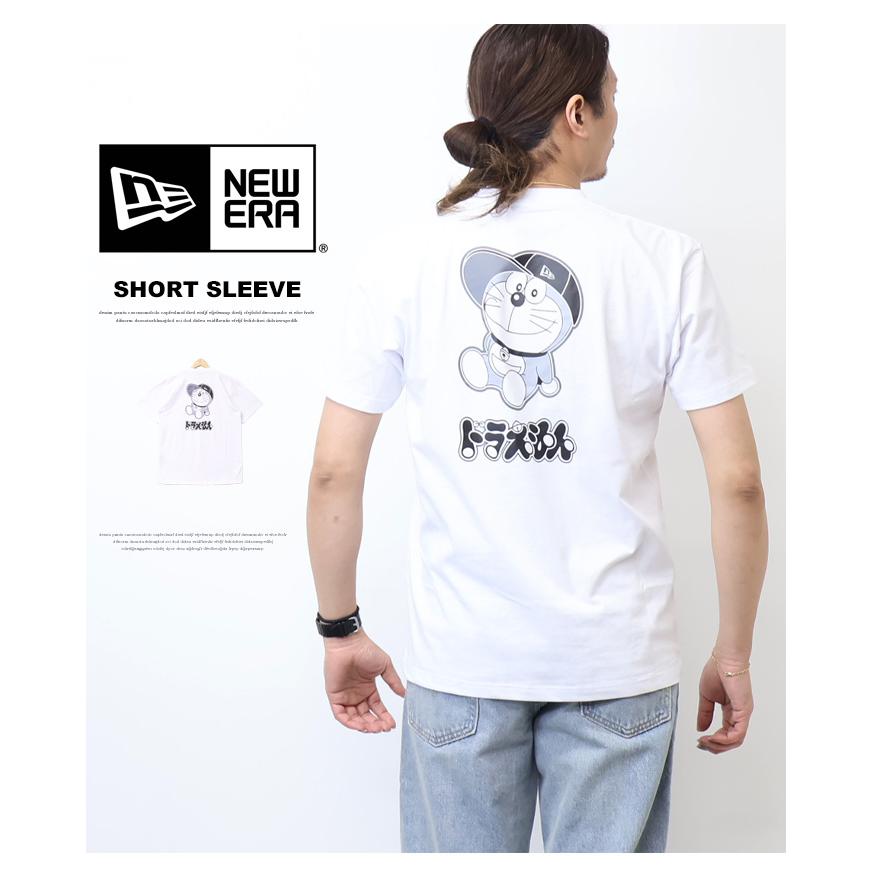 NEW ERA（ニューエラ） ドラえもん コラボ 半袖Tシャツ コットンT