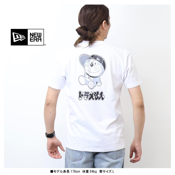 NEW ERA（ニューエラ） ドラえもん コラボ 半袖Tシャツ コットンT 