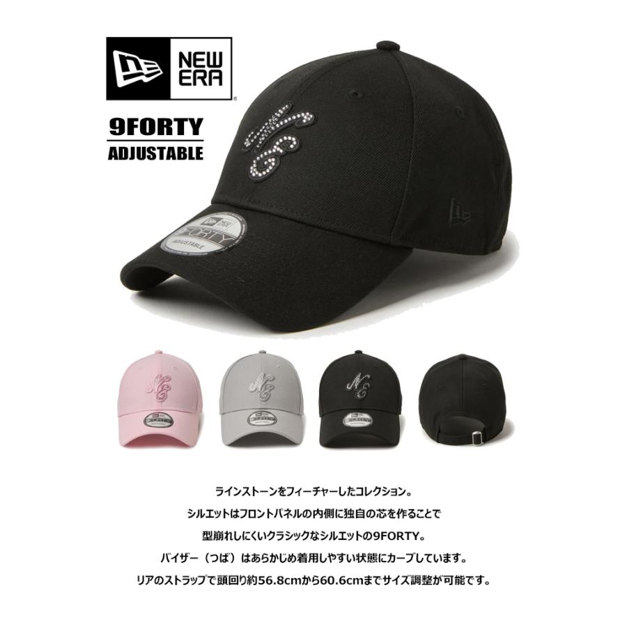 NEW ERA（ニューエラ） 9FORTY キャップ Rhinestone ラインストーン