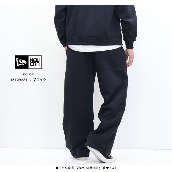 NEW ERA（ニューエラ） ワイド カーブド スウェットパンツ イージー