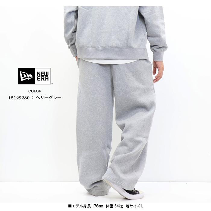 NEW ERA（ニューエラ） ワイド カーブド スウェットパンツ イージー