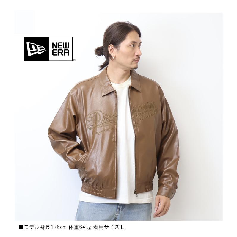 NEW ERA（ニューエラ） シンセティックレザー ジャケット ヤンキース