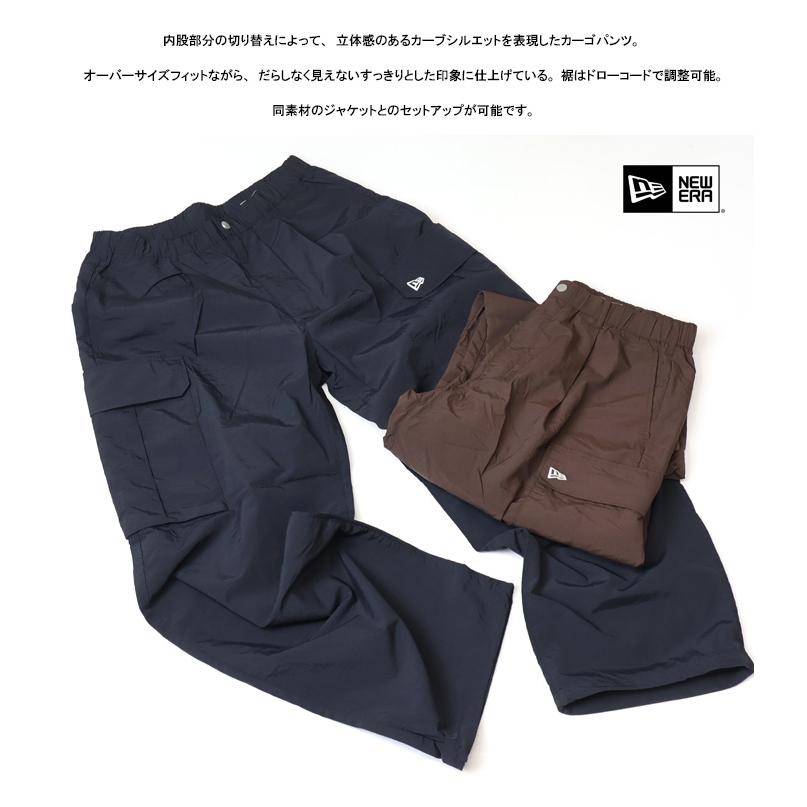 NEW ERA ニューエラ ナイロン カーブドカーゴパンツ イージーパンツ カーブパンツ メンズ 送料無料 15129330 15129331 | NEW ERA | 02