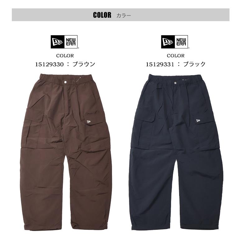 NEW ERA ニューエラ ナイロン カーブドカーゴパンツ イージーパンツ カーブパンツ メンズ 送料無料 15129330 15129331 | NEW ERA | 03