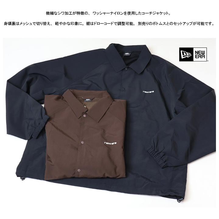 NEW ERA（ニューエラ） ナイロン コーチジャケット ライトアウター