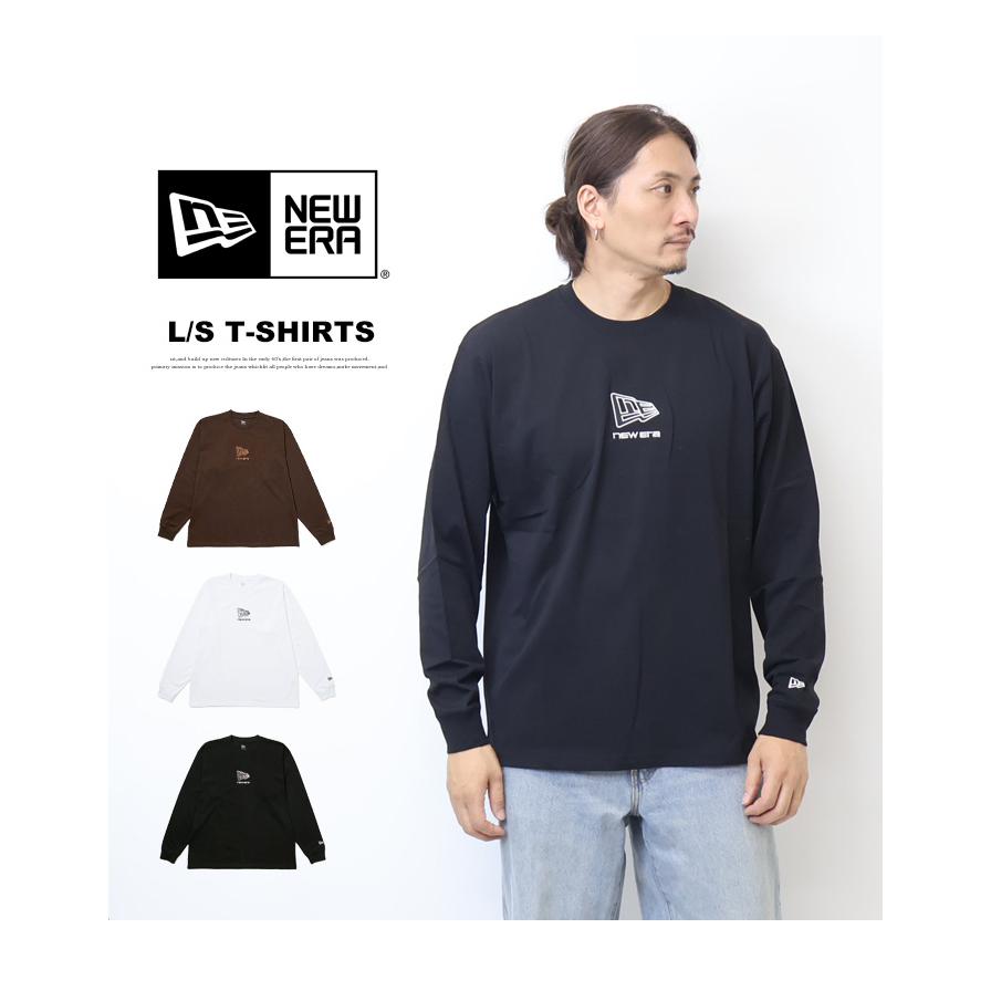 NEW ERA（ニューエラ） 長袖 オーバーサイズド コットン Tシャツ Box