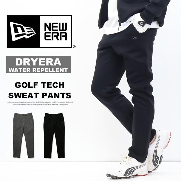ま*ん様 【新品未使用】Mニューエラ ゴルフロングパンツ テックスウェットテーパ NEW ERA（ニューエラ） NEW ERA GOLF ゴルフ テック スウェットパンツ