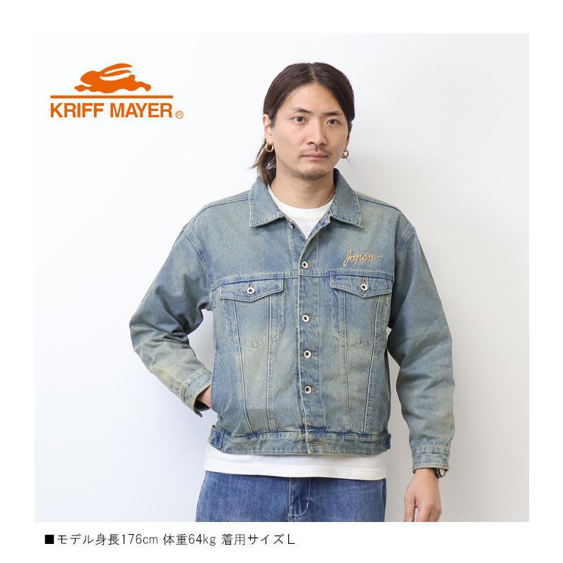 KRIFF MAYER（クリフメイヤー） 刺繍 スーベニアデニムジャケット