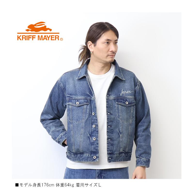 KRIFF MAYER（クリフメイヤー） 刺繍 スーベニアデニムジャケット