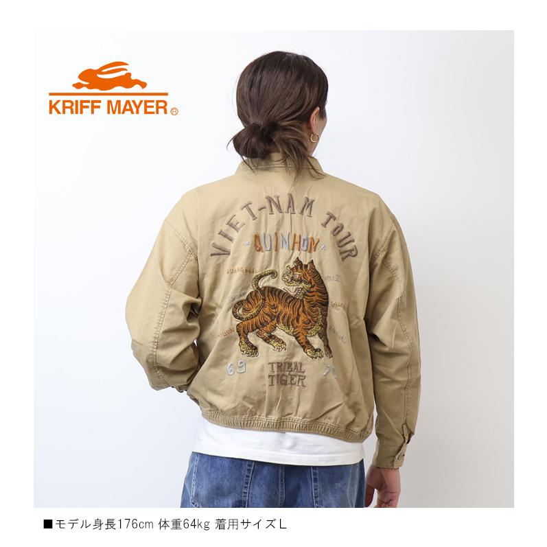 KRIFF MAYER（クリフメイヤー） 刺繍 スーベニアジャケット ベトジャン